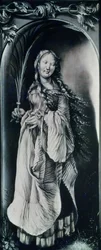 Św. Łucja (ok.283-ok.304) (grisaille)